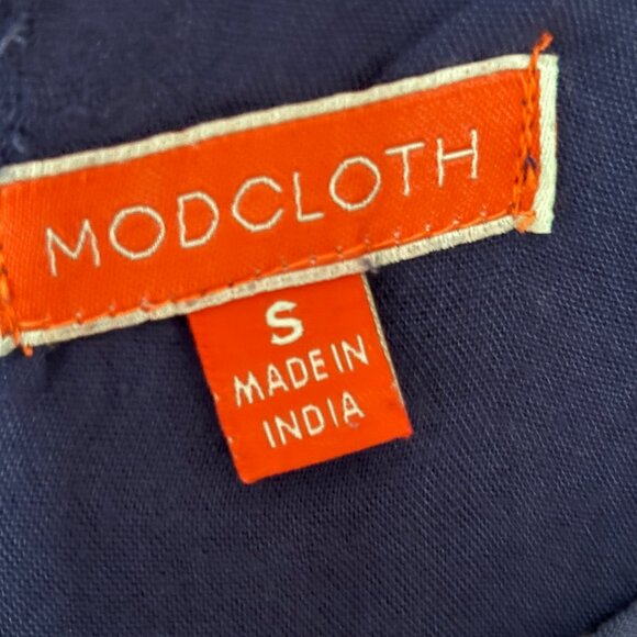 Modcloth Synchronized Swimmers Front Tie Dress in Blue - Picture 11 of 13